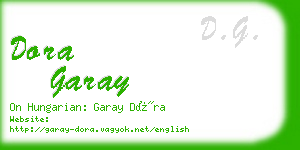 dora garay business card